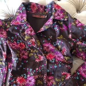 Johnny Was floral embroidered Johnny Was jacket